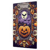 Classic Fair Isle Halloween/Pumpkin Klemmbrett (Links)