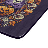 Classic Fair Isle Halloween/Pumpkin Schneidebrett (Ecke)