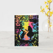 Classic Fairy Tale. Blank Card Karte (Gelbe Blume)