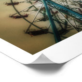 Classic Ferris wheel Poster (Semi-Gloss) (Ecke)