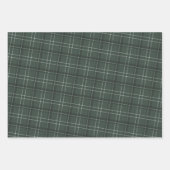 Classic fett Urlaub kariert Jäger grün Geschenkpapier Set (Vorderseite 2)