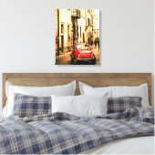 Classic Fiat 500 in Italien Leinwand (Insitu (Schlafzimmer))