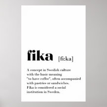 Classic Fika Definition Kaffee Schweden