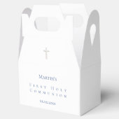 Classic First Holy Communion Favor Box Geschenkschachtel (Geöffnet)