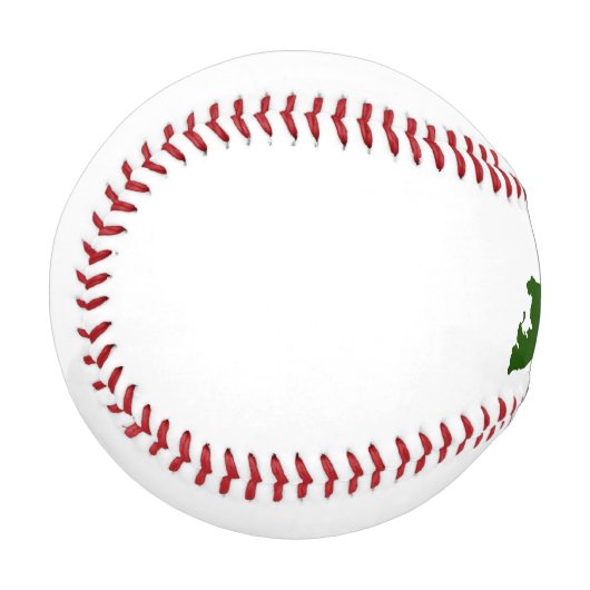 Classic Fishers Island Logo Baseball - Green (Vorderseite Links)