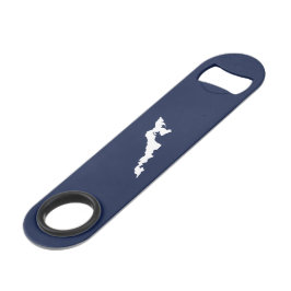 Classic Fishers Island Logo Bottle Opener - Navy Speed Flaschenöffner
