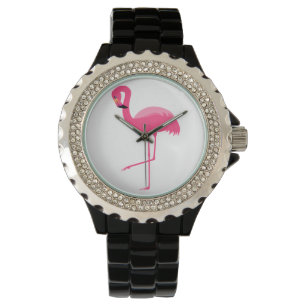 CLASSIC FLAMINGO CUSTOM BLACK WATTER ARMBANDUHR