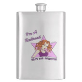 Classic Flasche - Superleistung mit Redhead Flachmann (Vorderseite)