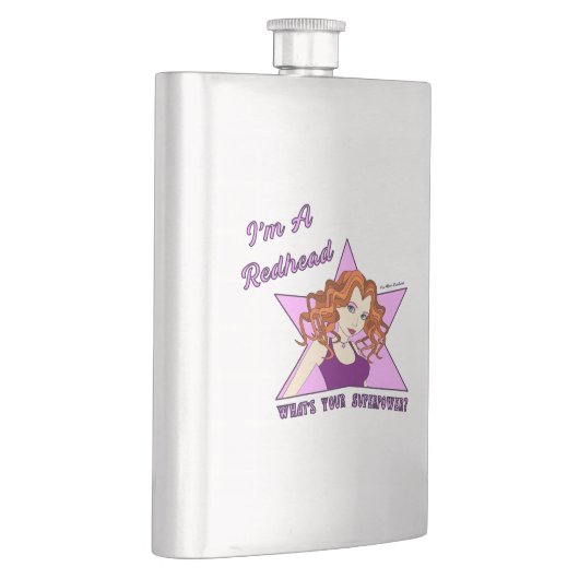 Classic Flasche - Superleistung mit Redhead Flachmann (Rechts)