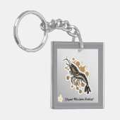 "Classic Flash Design" Schlüsselanhänger (Vorderseite links)