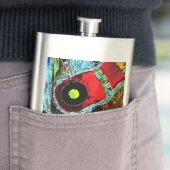 Classic Flask - Frequency Serpent Abstract Energy  Flachmann (Beispiel)