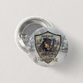 Classic Flask Geschenkboxen Außengebirge Deckengeb Button (Vorne & Hinten)