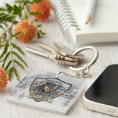 Classic Flask Geschenkboxen Außengebirge Deckengeb Schlüsselanhänger (Vorderseite rechts)
