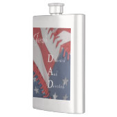 Classic Flask/VATER gewidmet und gewidmet Flachmann (Links)