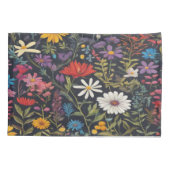 Classic Floral #088 - Pillowcase Kissenbezug (Rückseite-Links)