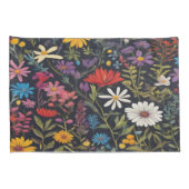 Classic Floral #088 - Pillowcase Kissenbezug (Rückseite-Rechts)