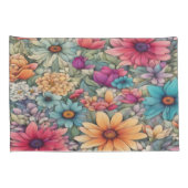 Classic Floral #44 - Pillowcase Kissenbezug (Rückseite-Rechts)