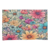 Classic Floral #44 - Pillowcase Kissenbezug (Vorderseite-Rechts)