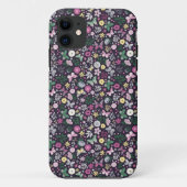 Classic Floral Calico Design Case-Mate iPhone Hülle (Rückseite)