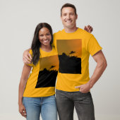 Classic Flying Saucer 2 T - Shirt (Unisex)