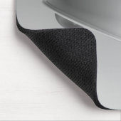 Classic Flying Saucer BW Mousepad (Ecke)