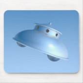 Classic Flying Saucer Mousepad (Vorne)