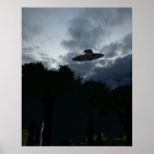 Classic Flying Saucer Poster (Vorne)