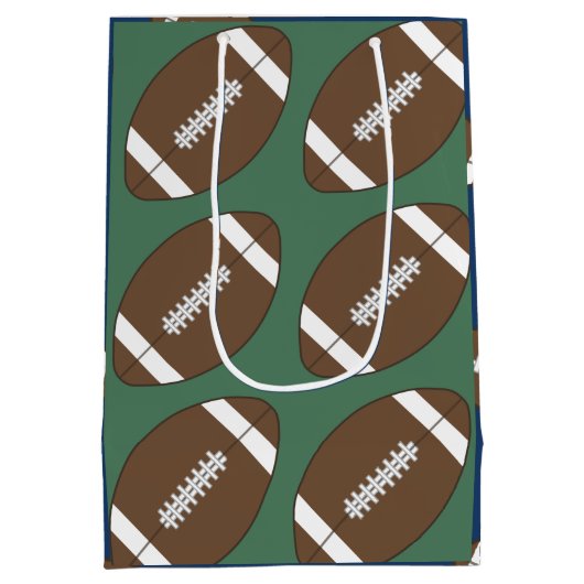Classic Football Geschenktasche Mittlere Geschenktüte (Rückseite)