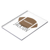 Classic Football Notebook Notizblock (Linke Seite)