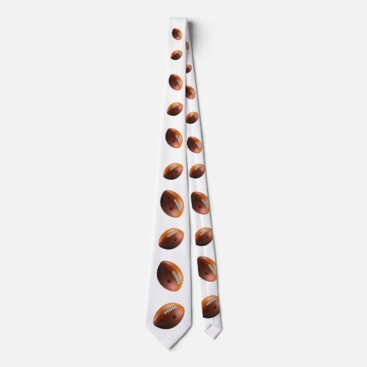 Classic Football - Sporty Pattern Neck Tie Krawatte (Vorderseite)