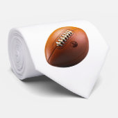 Classic Football - Sporty Pattern Neck Tie Krawatte (Gerollt)