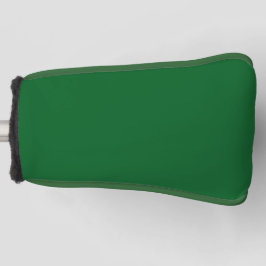 Classic Forest Green Golf Putter Cover mit Style Golf Headcover