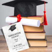 Classic Formal Graduation Announcement  Einladung