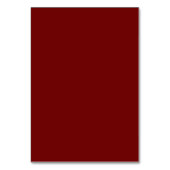 Classic Formal Script Wine Red Wedding Tischnummer (Rückseite)