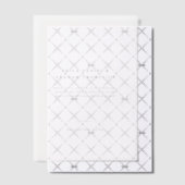 Classic Formal Wedding Photo Invitation Pergament Einladungen (Versetzt (Einladung))