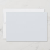 Classic Foto Collage Blue Handsome Boy Birth Ankündigung (Rückseite)