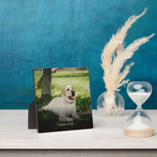 Classic Foto Custom Memorial Fotoplatte (InSitu)