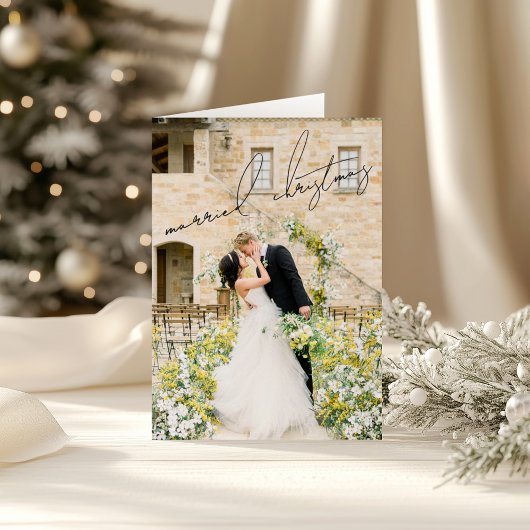 Classic Foto Elegant Neugezogene Weihnachten