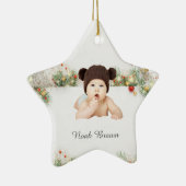 Classic Frame Baby's First Christmas Ornament (Rechts)