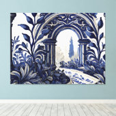 Classic French Garden Leinwanddruck (Insitu (Holzboden))