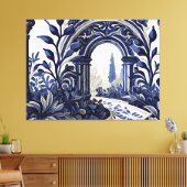 Classic French Garden Leinwanddruck (Insitu (Wohnzimmer))