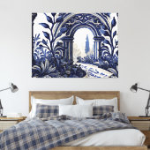 Classic French Garden Leinwanddruck (Insitu (Schlafzimmer))