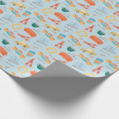 Classic FRIENDS™ Icons Pattern Geschenkpapier (Ecke)
