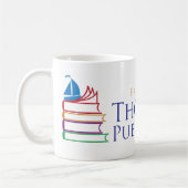 Classic Friends of Thomaston Public Library Tasse (Links)