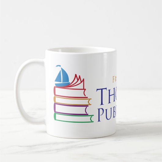 Classic Friends of Thomaston Public Library Tasse (Links)