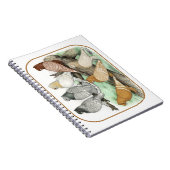 Classic Frill Pigeons Blondinettes Notizblock (Rechte Seite)