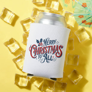 Classic Frohe Weihnachten für alle - Feiertag A Dosenkühler