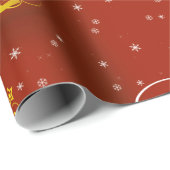 Classic Frohe Weihnachten Geschenkpapier (Rolleneckpunkt)