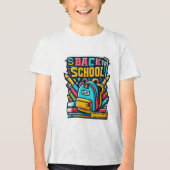 Classic Funny Niedlich Modernes Shirt zurück zur S (Vorderseite)