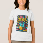 Classic Funny Niedlich Modernes Shirt zurück zur S (Vorderseite)